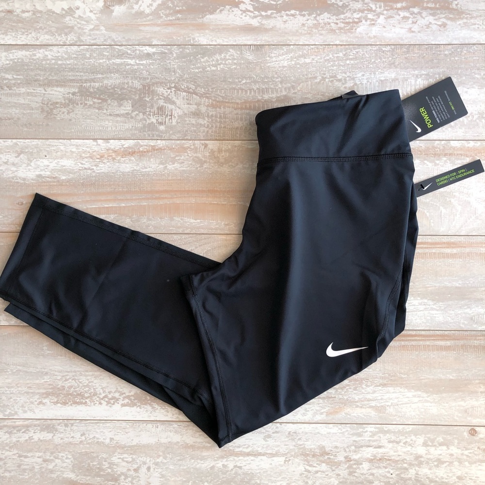 NWT Nike Women’s Training Crops Length Tight - Picture 3 of 7